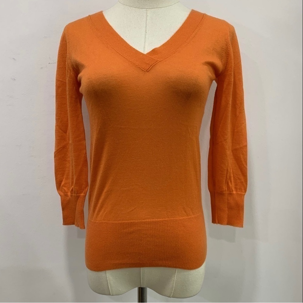 HERMES ORANGE LONG SLEEVE Shirt